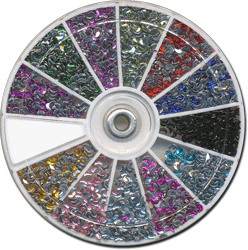 Crescent Rhinestones, 2400 Carousel.