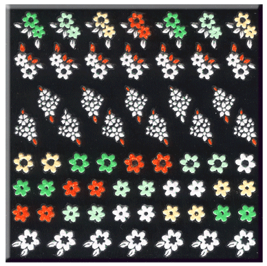 3D43 Nail Decals.