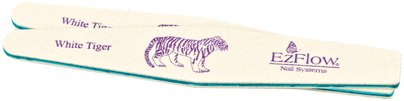 EZ Flow White Tiger Pro File, 100/100 grit, 1 piece.