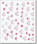 Nail Sticker C1012, each.