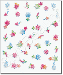 Nail Sticker C1013, each.