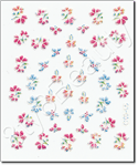 Nail Sticker C1015, each.