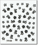 Nail Sticker C1303, each.