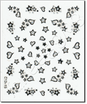 Nail Sticker C1315, each.