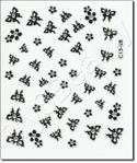 Nail Sticker C1328, each.