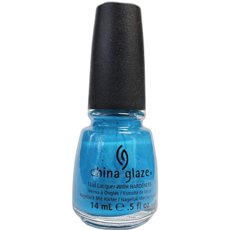 China Glaze 70345, Turned Up Turqouise, 0.5 oz.
