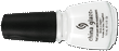 China Glaze 80411, Snow, 0.5oz.
