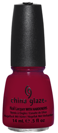 China Glaze 80643, Merry Berry, 0.5 oz.