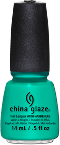 China Glaze 81324, Keepin' It Teal, 0.5 oz.