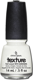 China Glaze Texture 81388, There's Snow One Like You, 0.5 oz.