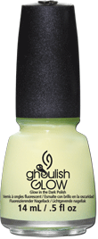China Glaze 80754/ 81511 Ghoulish Glow, 0.5 oz.