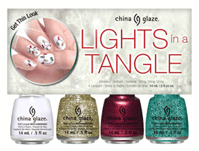 China Glaze Light In A Tangle set.