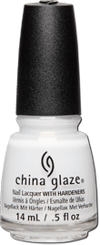 China Glaze 83775 Snow Way!, 0.5 oz.