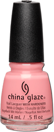 China Glaze 83777 Eat, Pink, Be Merry, 0.5 oz.