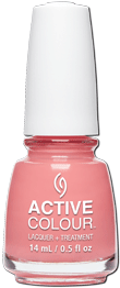 China Glaze Active Colour, For Coral Support, 0.5 oz.