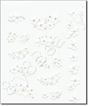 Nail Sticker CJ05, each.