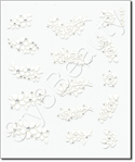 Nail Sticker CJ15, each.