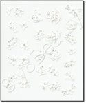 Nail Sticker CJ16, each.