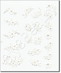 Nail Sticker CJ20, each.