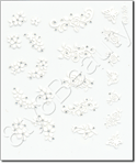 Nail Sticker CJ30, each.