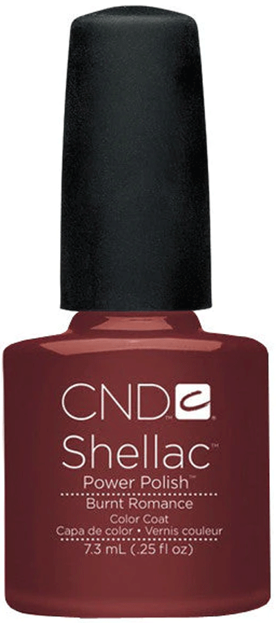 CND Shellac Burnt Romance Color, 0.25 oz.