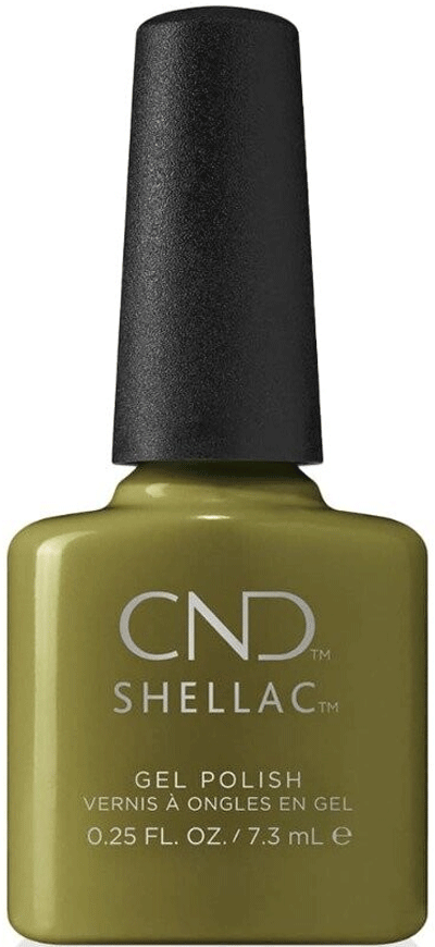 CND Shellac Olive Grove, 0.25 oz.
