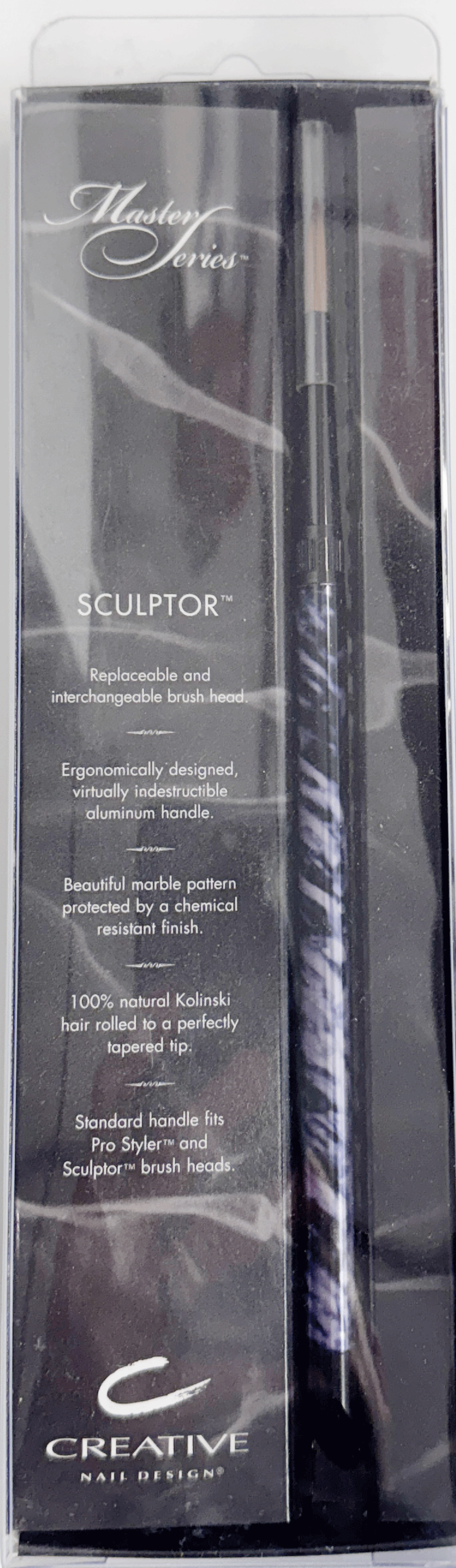 CND Master Series Sculptor, Purple, #6, each.
