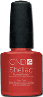 CND Shellac Fine Vermilion Color, 0.25 oz.