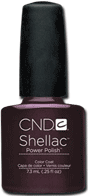 CND Shellac Plum Paisley Color, 0.25 oz.