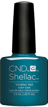 CND Shellac Viridian Veil, 0.25 oz.