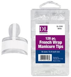 French Wrap Manicure Tips, 128 pcs.