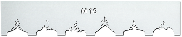 STENCIL M16, EACH