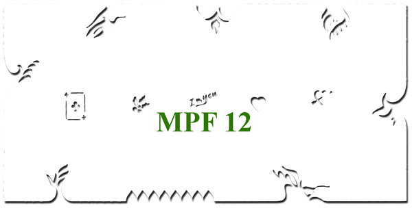 STENCIL MPF12, EACH