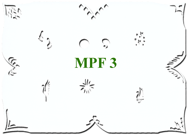 STENCIL MPF3, EACH