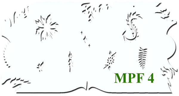 STENCIL MPF4, EACH