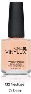 CND Vinylux, Negligee, 0.5 oz.
