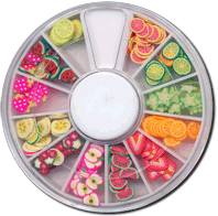 Sliced Poly, Fruit Carousel.