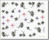 Nail Sticker QS-10, each.