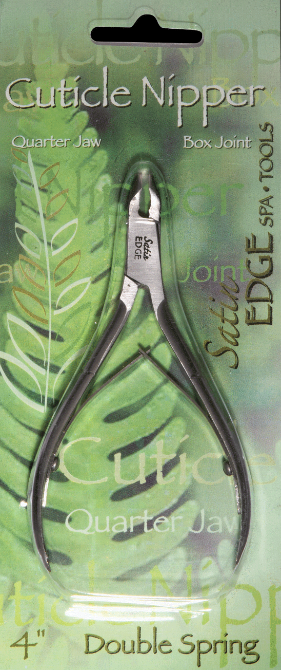 Satin Edge Cuticle Nipper, 1/4 Jaw, each.