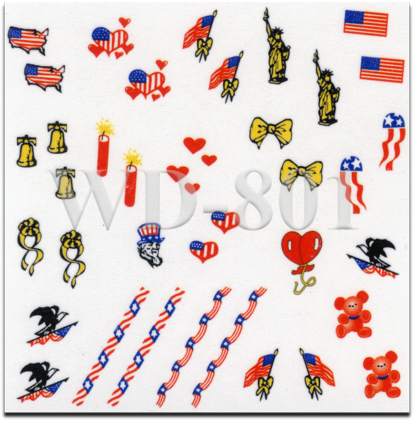 WATER DECAL 801