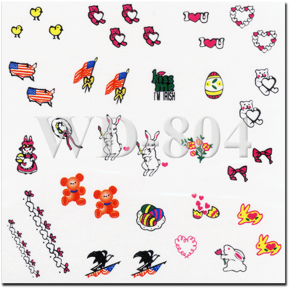 WATER DECAL 804