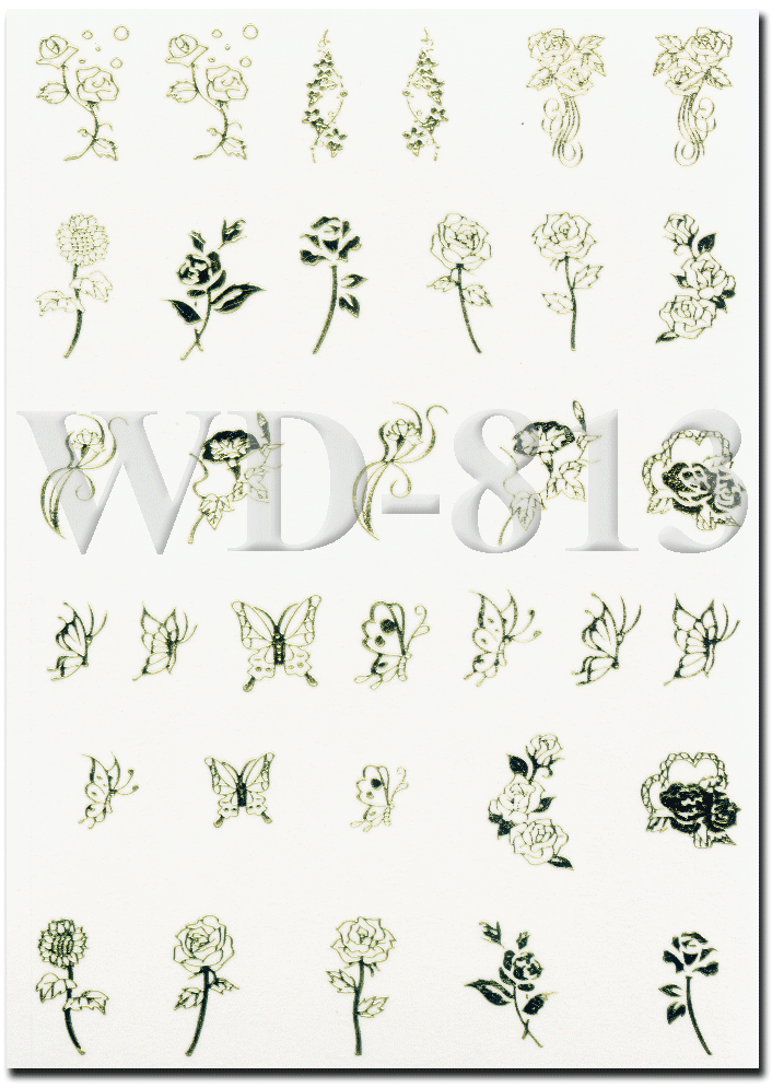WATER DECAL 813