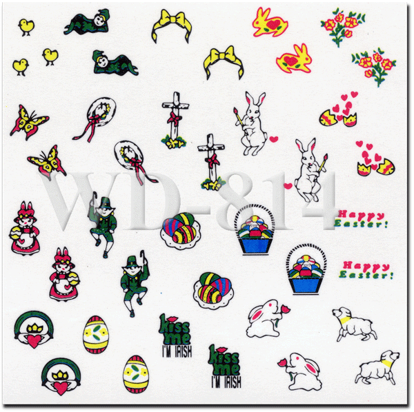 WATER DECAL 814