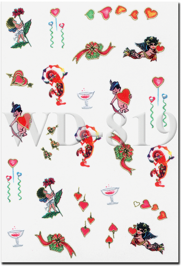 WATER DECAL 819