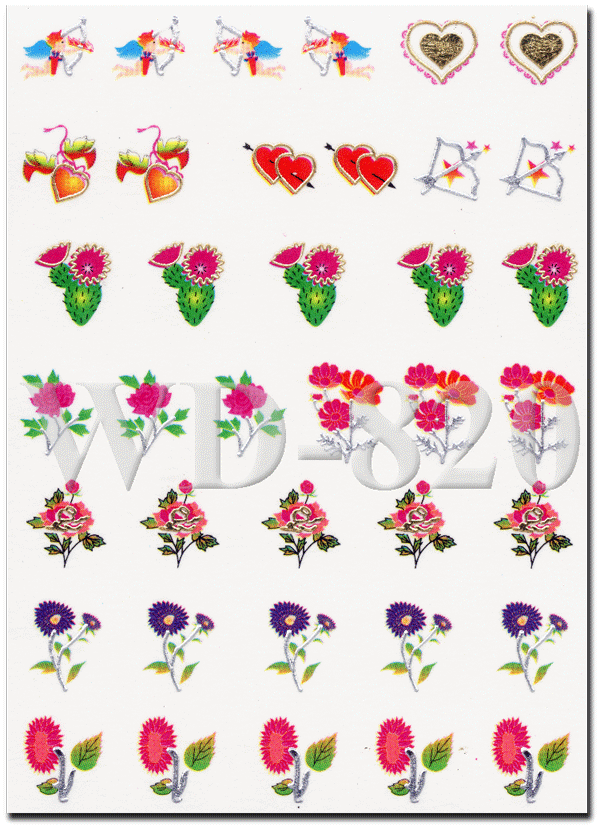 WATER DECAL 820