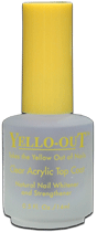 Yello-ouT Top Coat, 0.5 oz. each.
