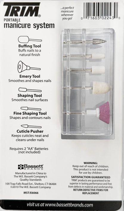 Trim Portable Manicure System set.