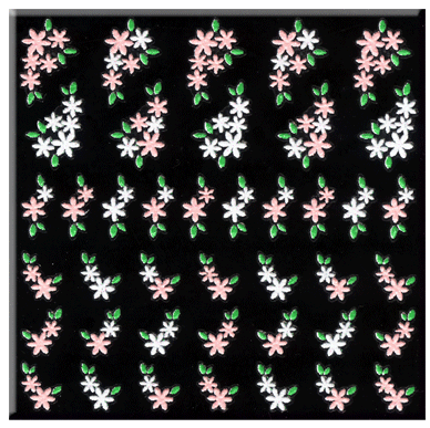 3D6 Nail Decals.