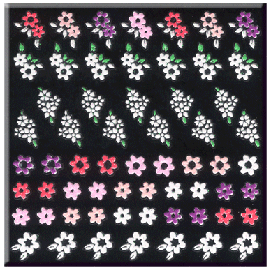 3D7 Nail Decals.