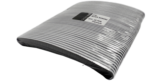 DESIGN NAIL BLACK BANANA FILE 100/180, 50 PACK